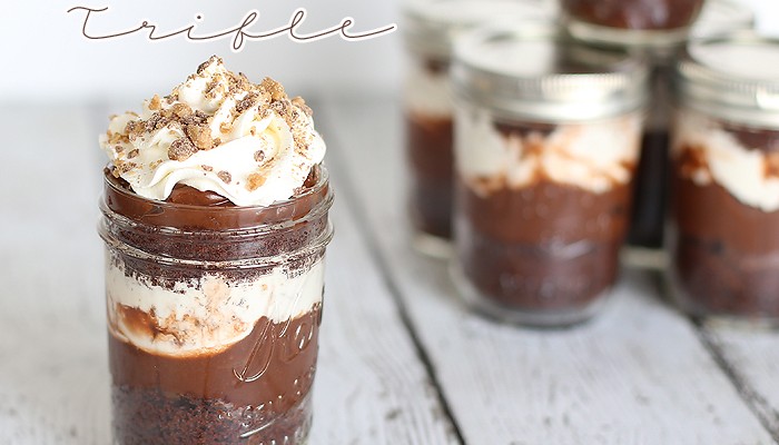 Delicious Chocolate Trifle Recipe from Blooming Homestead