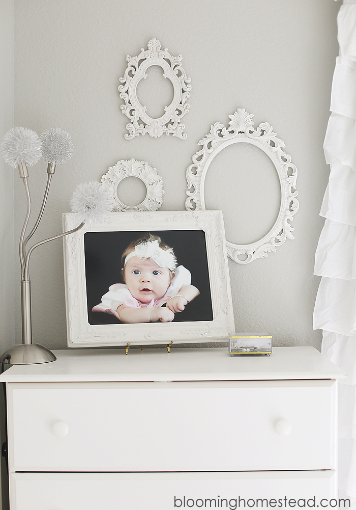 Girl Nursery Blooming Homestead