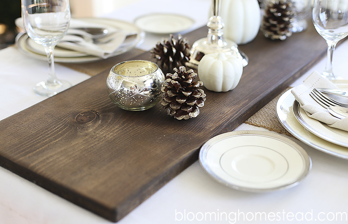 Wood Table Runner