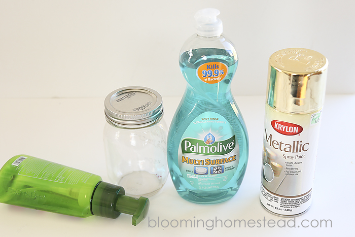 How To Make An Easy DIY Dish Soap Dispenser