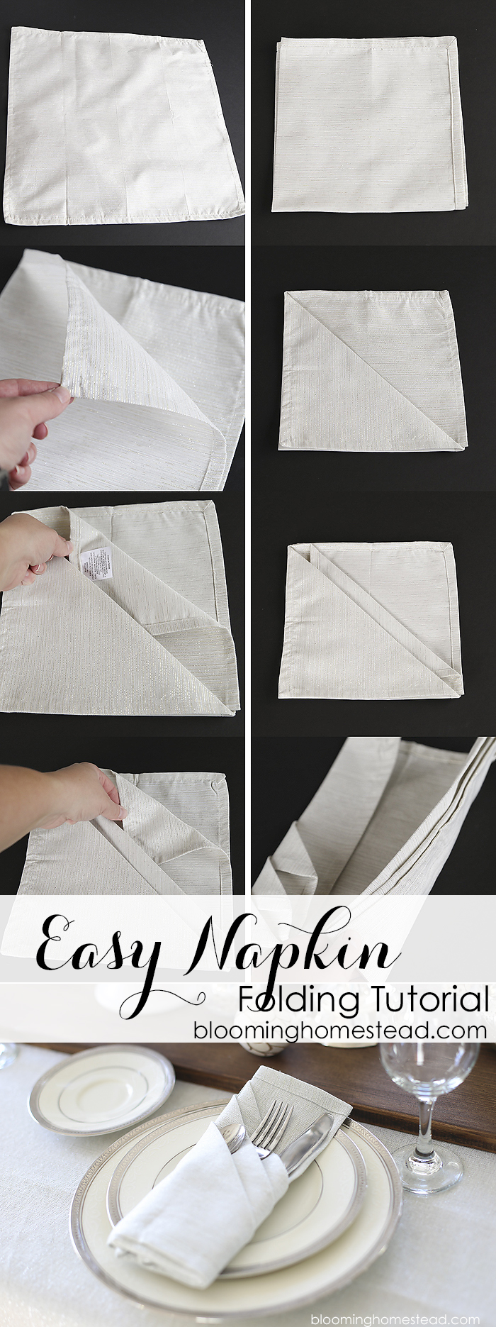 How To Iron Tablecloths and Cloth Napkins – Come Home For Comfort