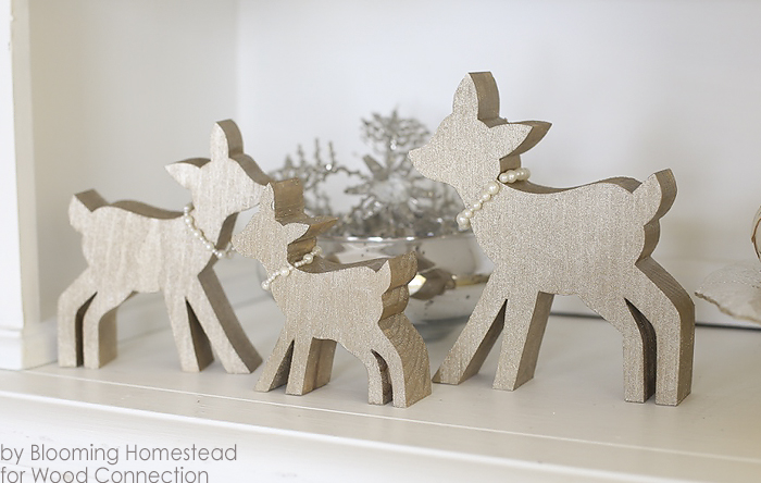 Deer Christmas Decor Home Decorating Ideas Golden Deer Christmas Decor The Wood Connection Blog