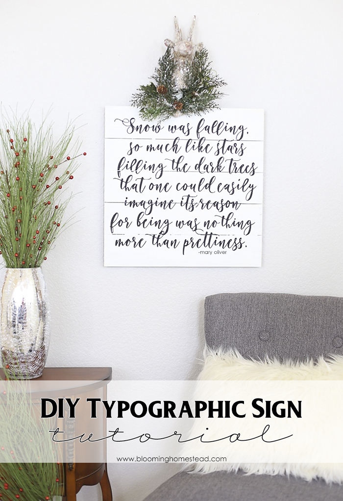 Want to learn how to make custom diy artwork at home? Check out this step by step tutorial and create your own typographic art at a fraction of the cost!