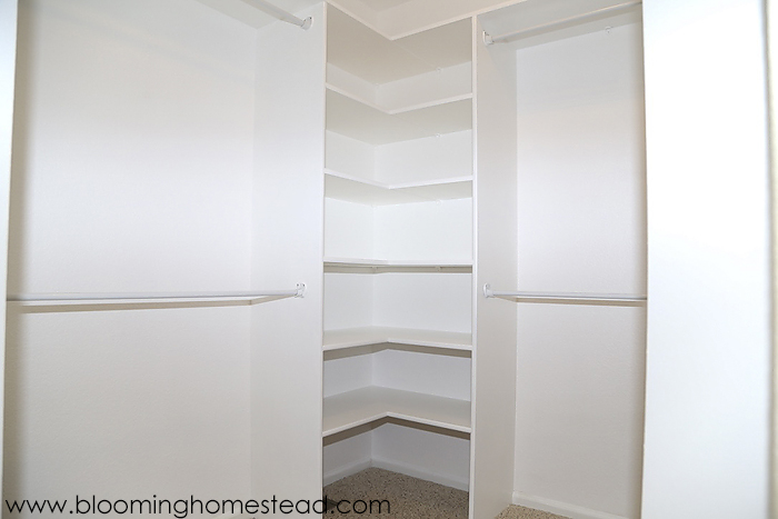 Master Closet Makeover - Blooming Homestead