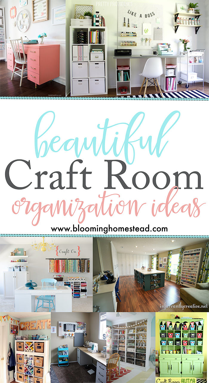Craft Room Organization Inspiration