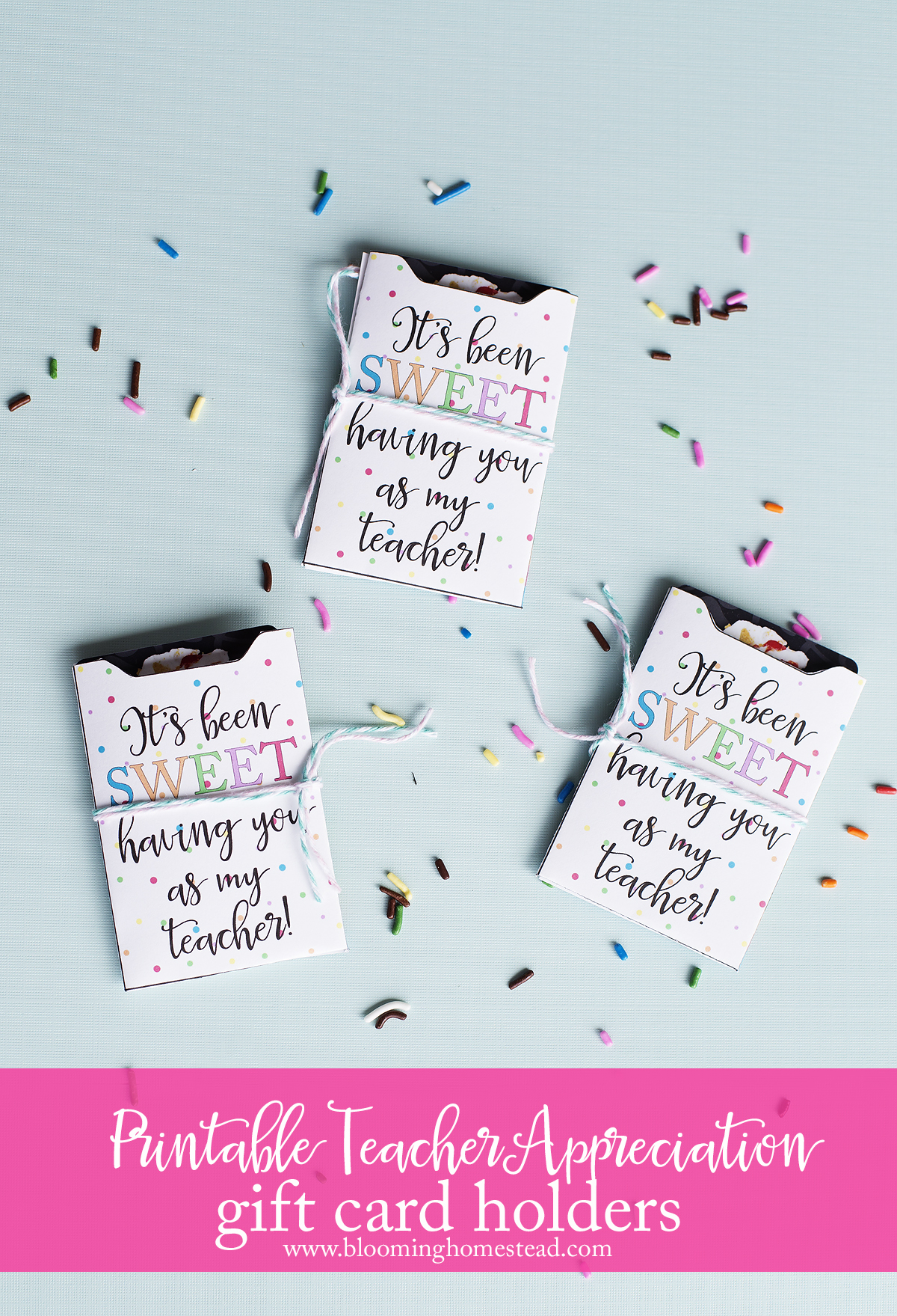 Printable Gift Card Holder Blooming Homestead
