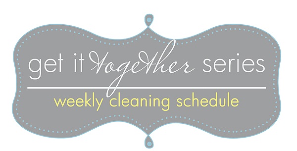 Weekly Cleaning Schedule