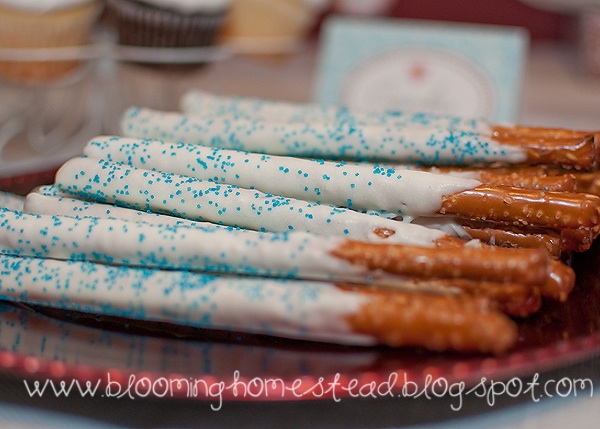 Chocolate Covered Pretzel Rods