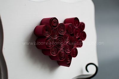 Red Heart Paper Quilling