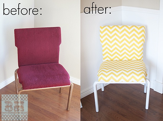 Old Chair revamped into New!