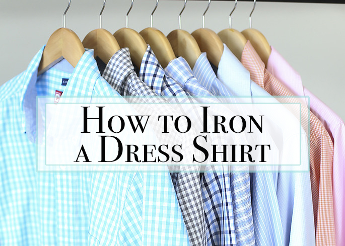 The Proper Way to Iron a Dress Shirt