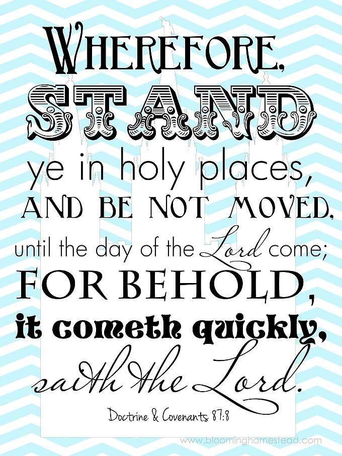 2013 LDS Youth Theme Printables
