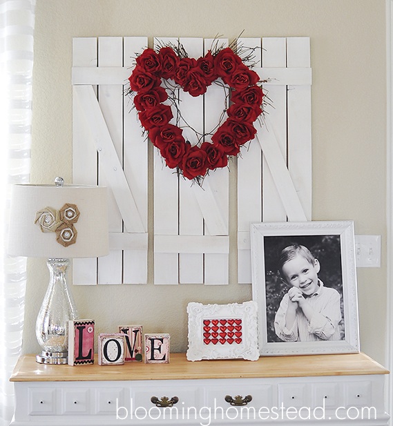 Valentine Wreath {DIY}