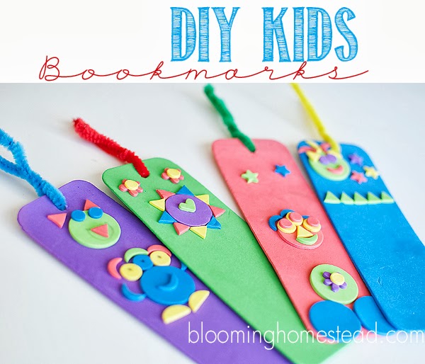 DIY Kids Bookmarks with Pom Tree Kids & Giveaway