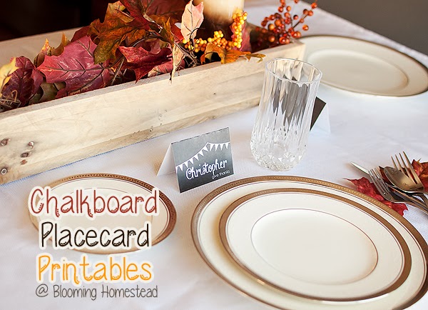 Thanksgiving Placecard Printable