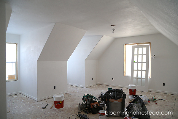 Attic Room Remodel Part 2