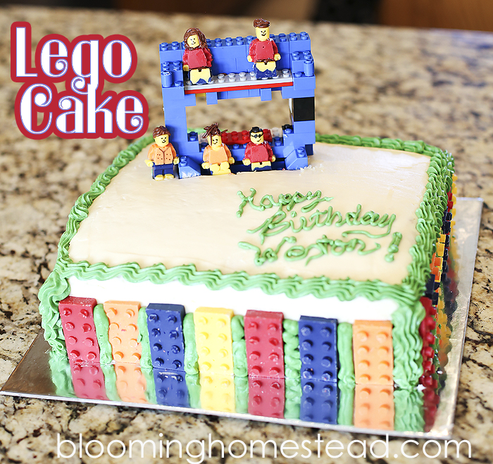 Lego Movie Cake