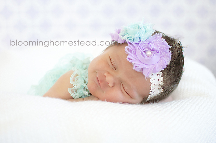 Baby Headband at Blooming Homestead