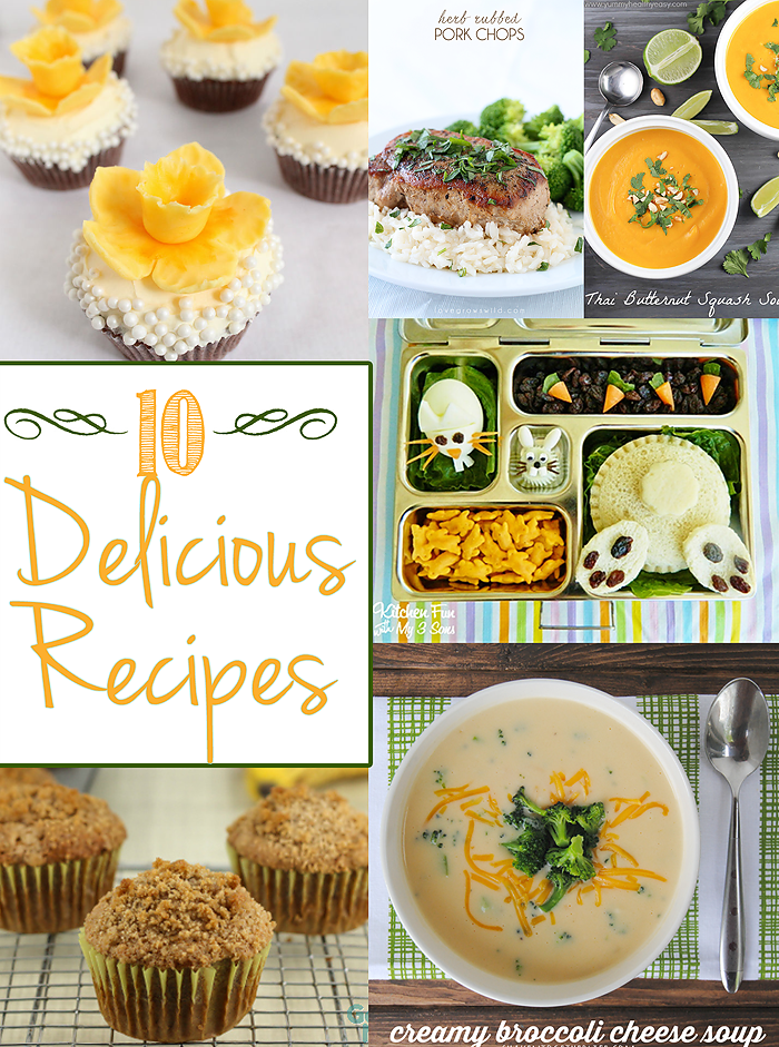10 delicious recipes