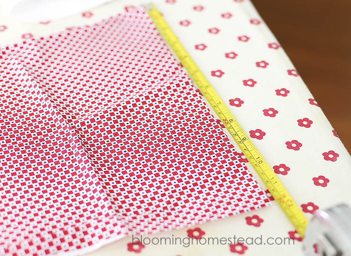 DIY Fabric Banner by Blooming Homestead r