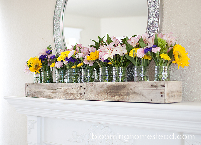 DIY Pallet Planter Box by Blooming Homestead