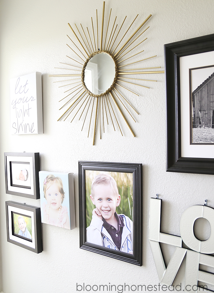 DIY Sunburst Mirror at Blooming Homestead