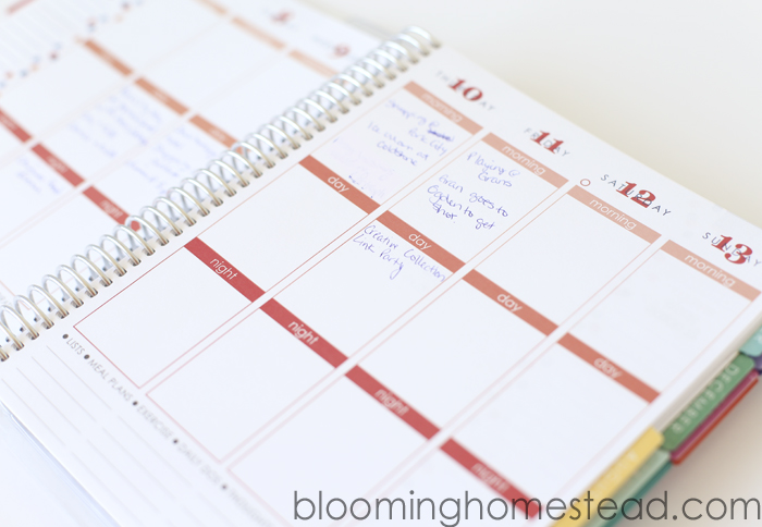 Getting Organized Planner at Blooming Homestead1
