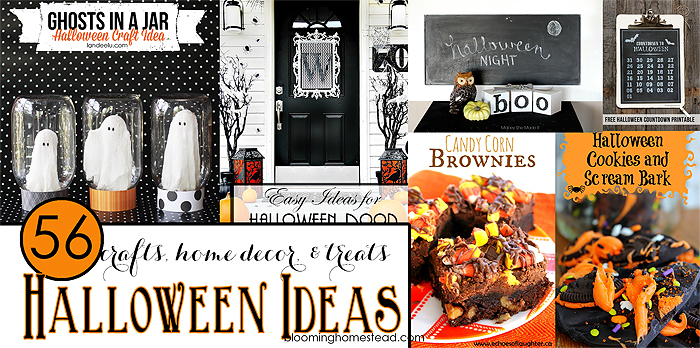 56 Halloween Ideas- Crafts, home decor, & treats