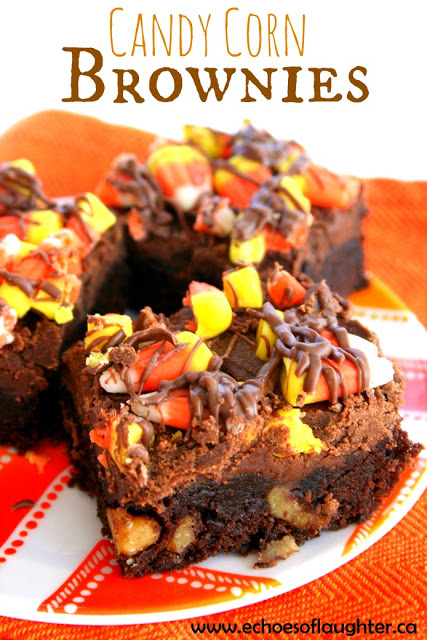 Candy Corn Brownies