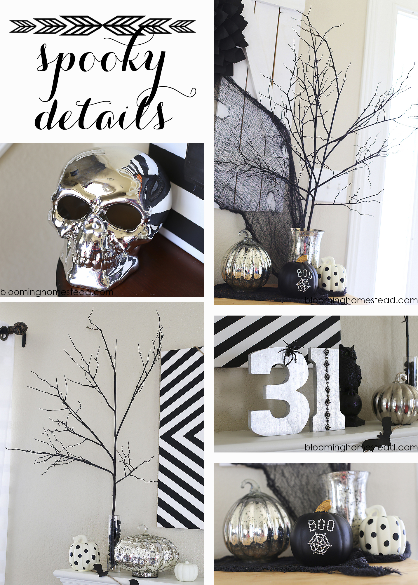 Spooky Halloween Decor #diy #halloween #halloweendecor