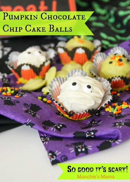 pumpkin cake balls