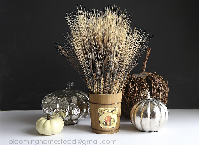 Fall Wheat Centerpiece