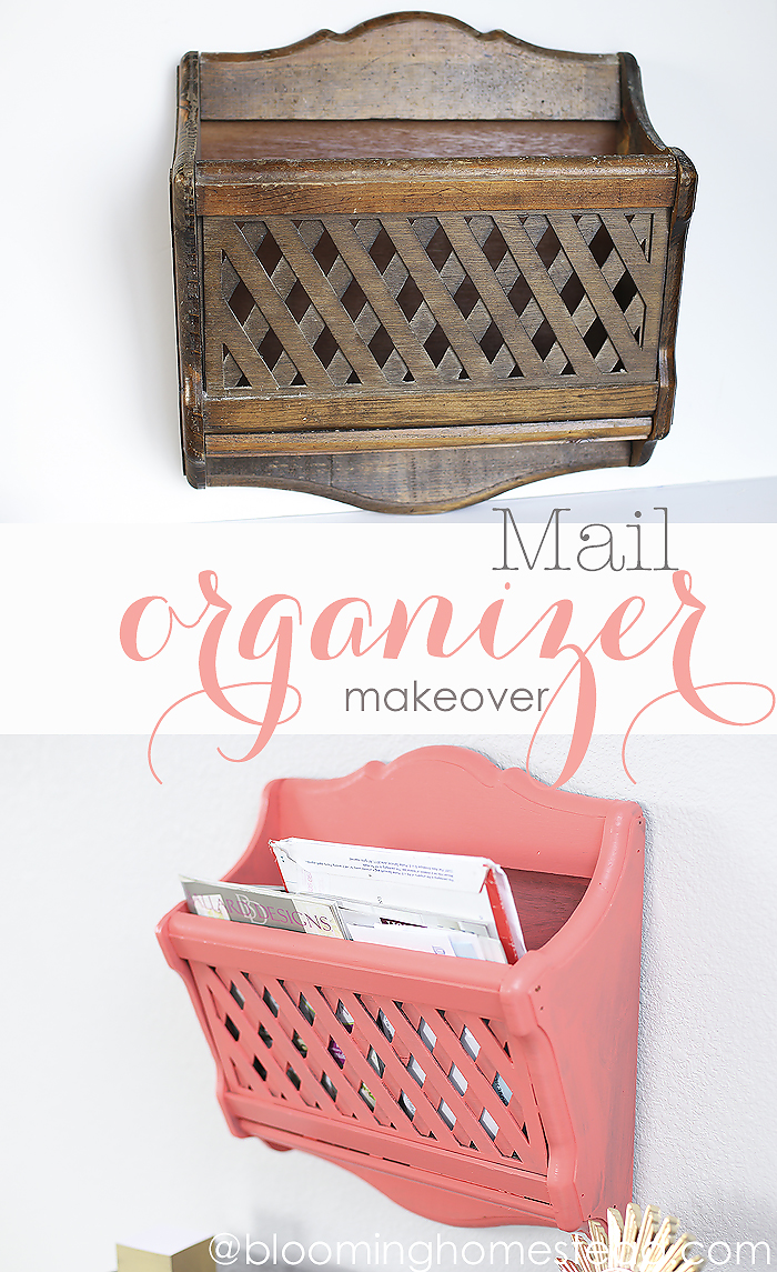 Easy Mail Organizer Makeover