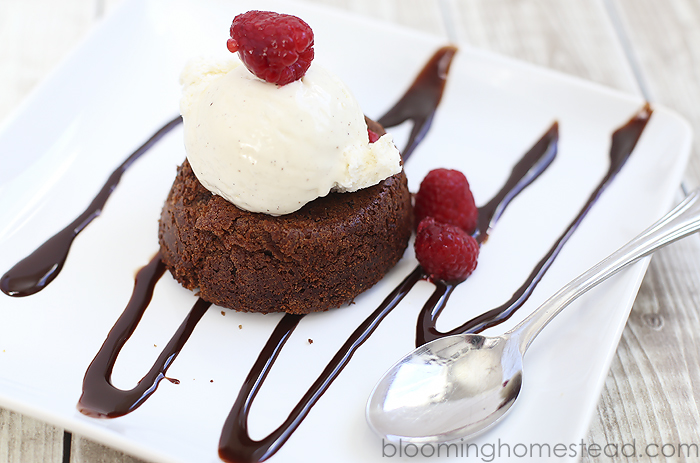 Chocolate Lava Cake by Blooming Homestead2