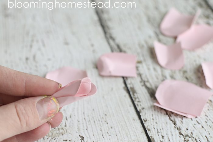 Easy to follow DIY Paper Flowers tutorial by Blooming Homestead