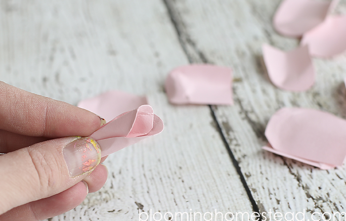 Easy to follow DIY Paper Flowers tutorial by Blooming Homestead