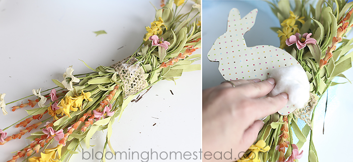 Easy DIY Spring Wreath tutorial