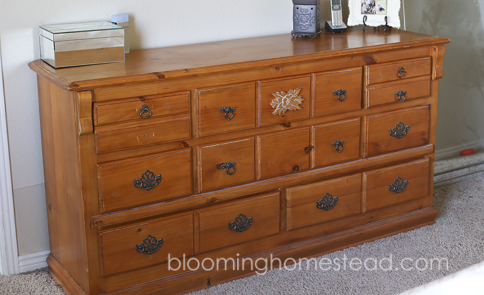 Dresser Before at Blooming Homestead