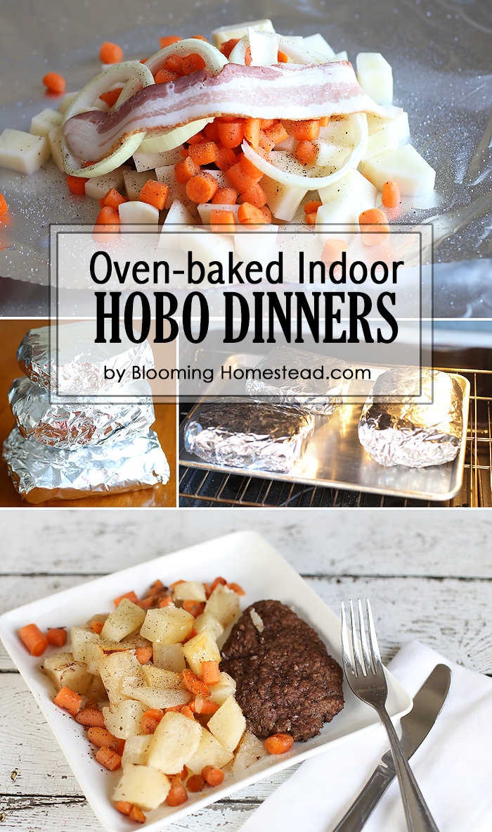 These indoor hobo dinners are perfect for a fun family night, or just if you love this summer staple but don't have a fire handy!