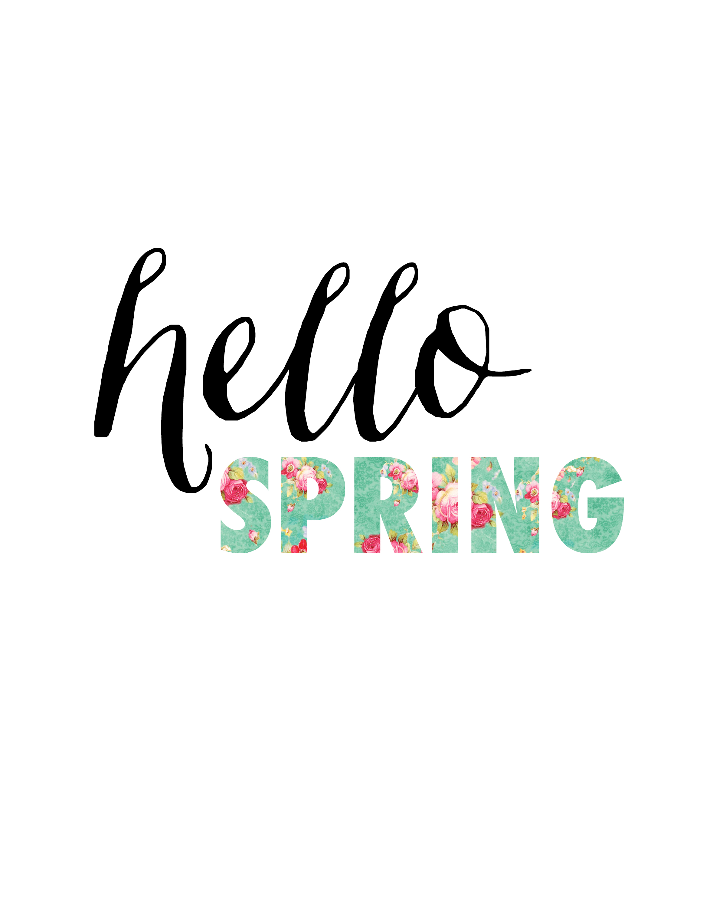 hello Spring by Blooming Homestead