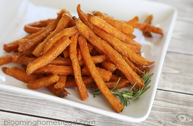 Cinnamon and brown sugar Sweet Potato Fries1 by Blooming Homestead