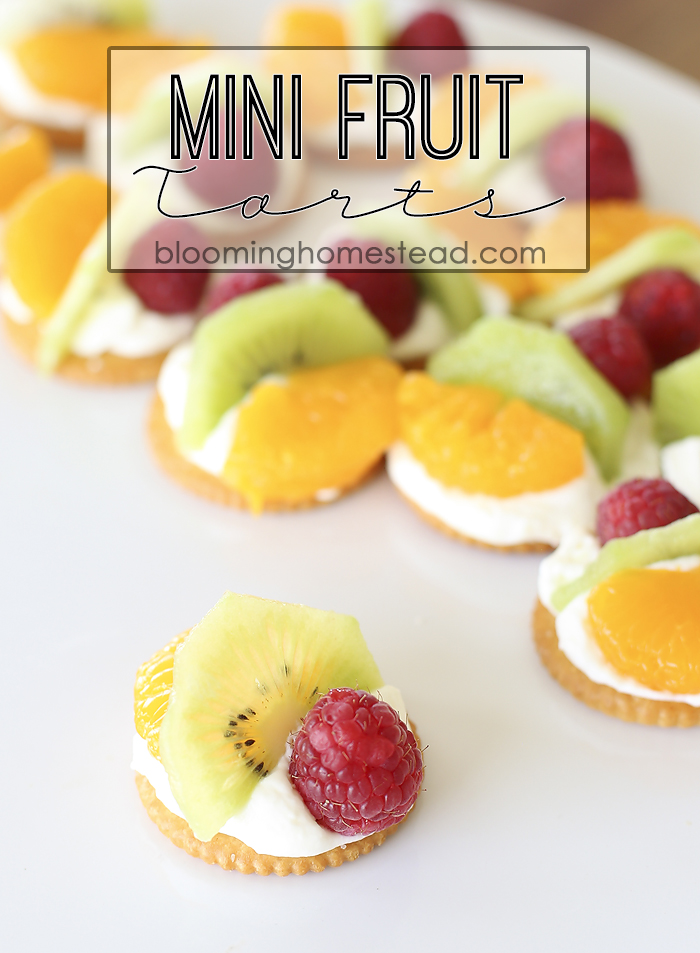 Mini Fruit Tarts by Blooming Homestead