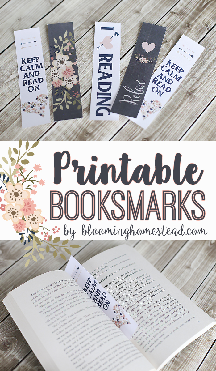 Printable Booksmarks | free printable | by Blooming Homestead