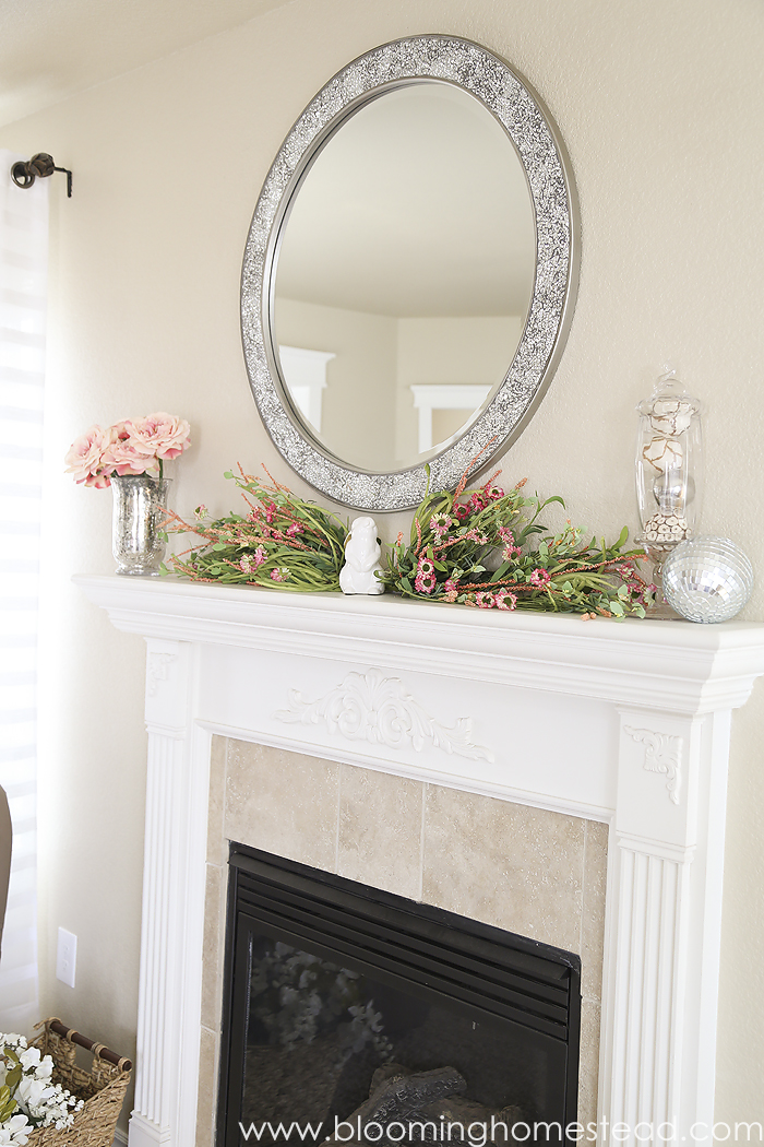 Such clean and cheery touches in this Spring Home Tour.