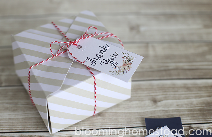 Beautiful printable thank you tags, perfect for any occasion.