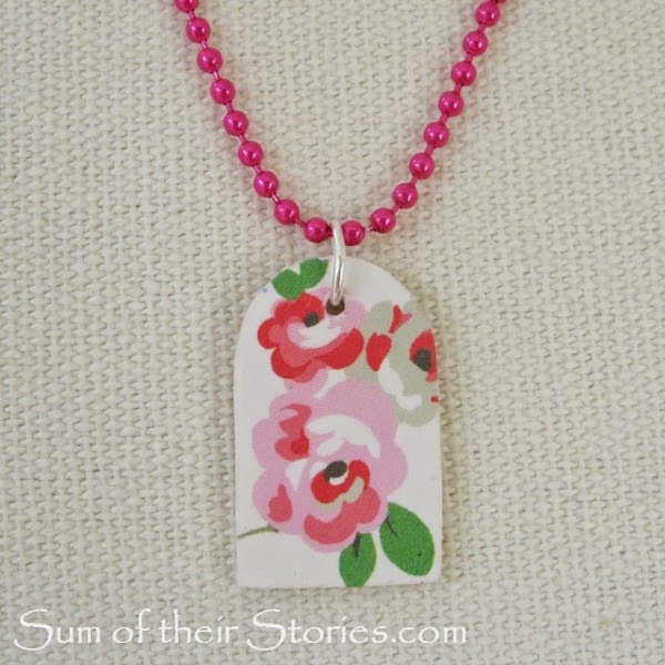 floral pendant