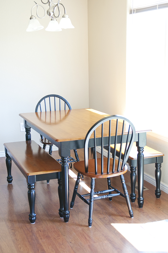kitchen table - Blooming Homestead