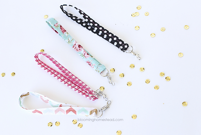 Easy to sew wristlets that work perfect for zippered pouches, backpacks, and more!