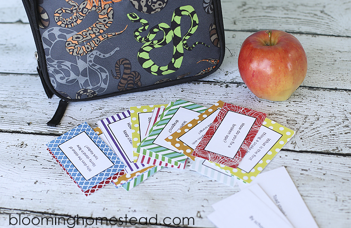 Lunch Box Jokes Free Printables1 | Blooming Homestead