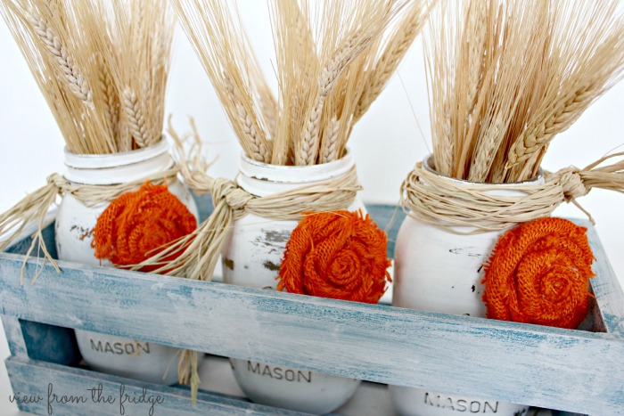 CC fall-centerpiece-orange-turquoise-upclose